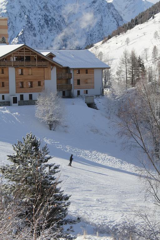 Résidence : Le Crystal Chalet Les Deux Alpes Esterno foto