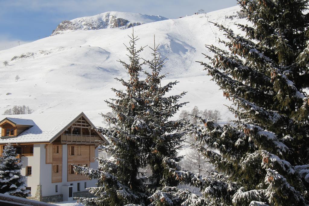 Résidence : Le Crystal Chalet Les Deux Alpes Esterno foto