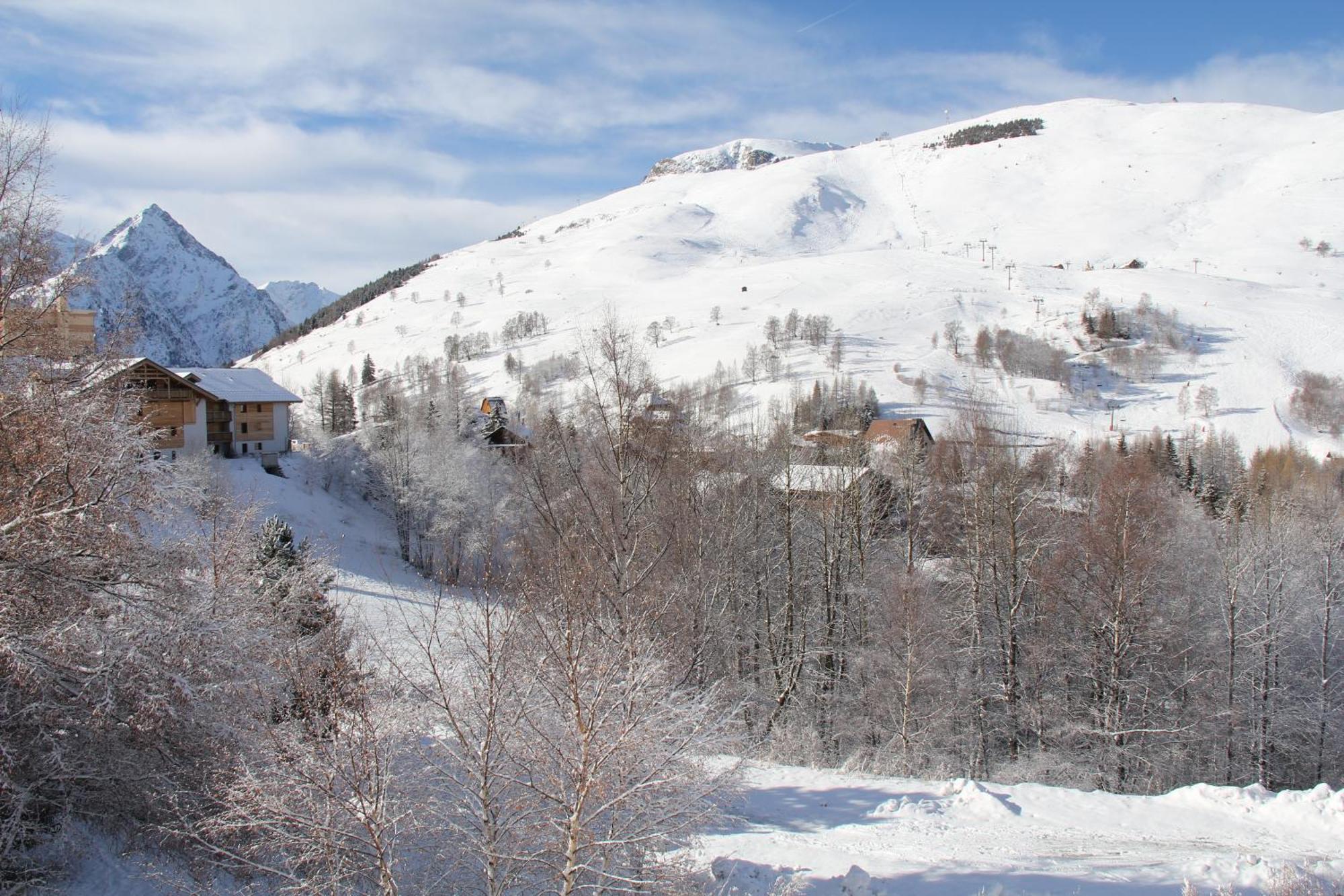 Résidence : Le Crystal Chalet Les Deux Alpes Esterno foto