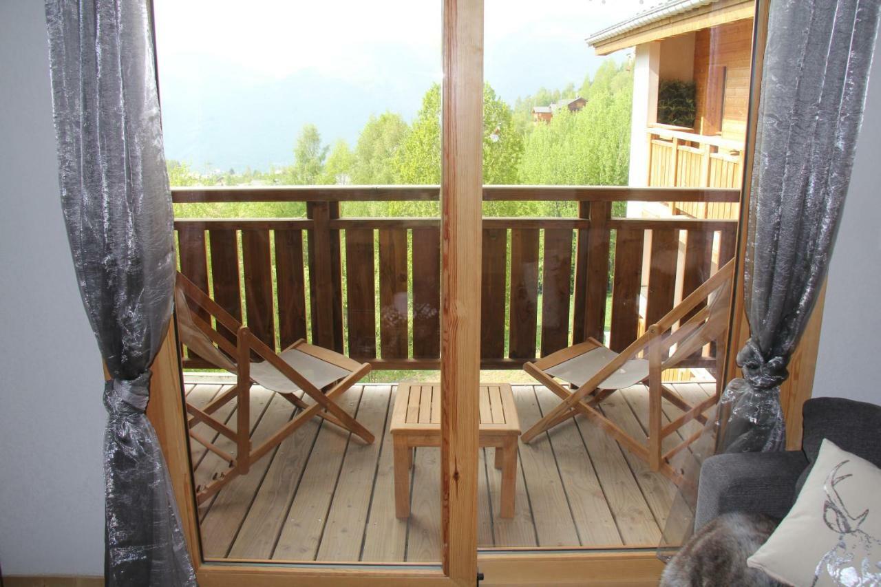 Résidence : Le Crystal Chalet Les Deux Alpes Esterno foto