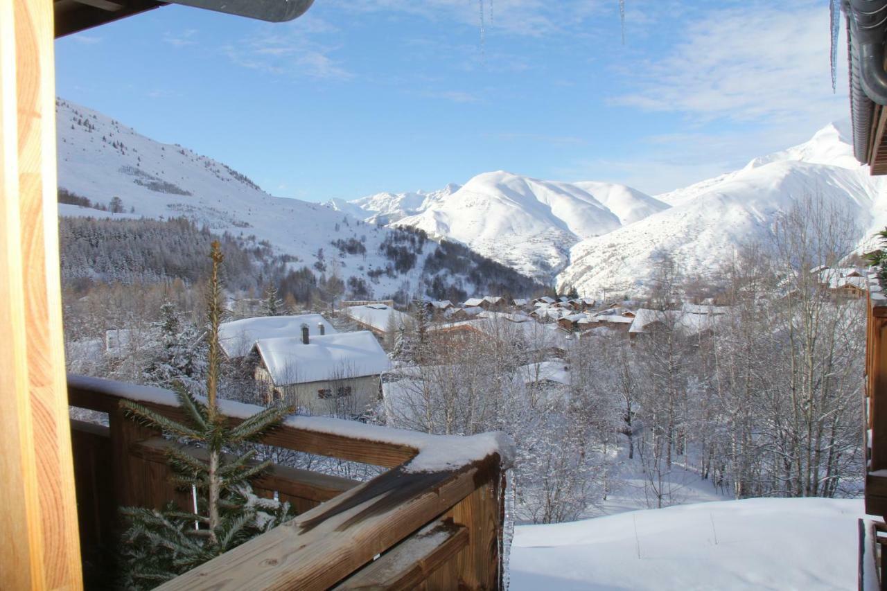 Résidence : Le Crystal Chalet Les Deux Alpes Esterno foto